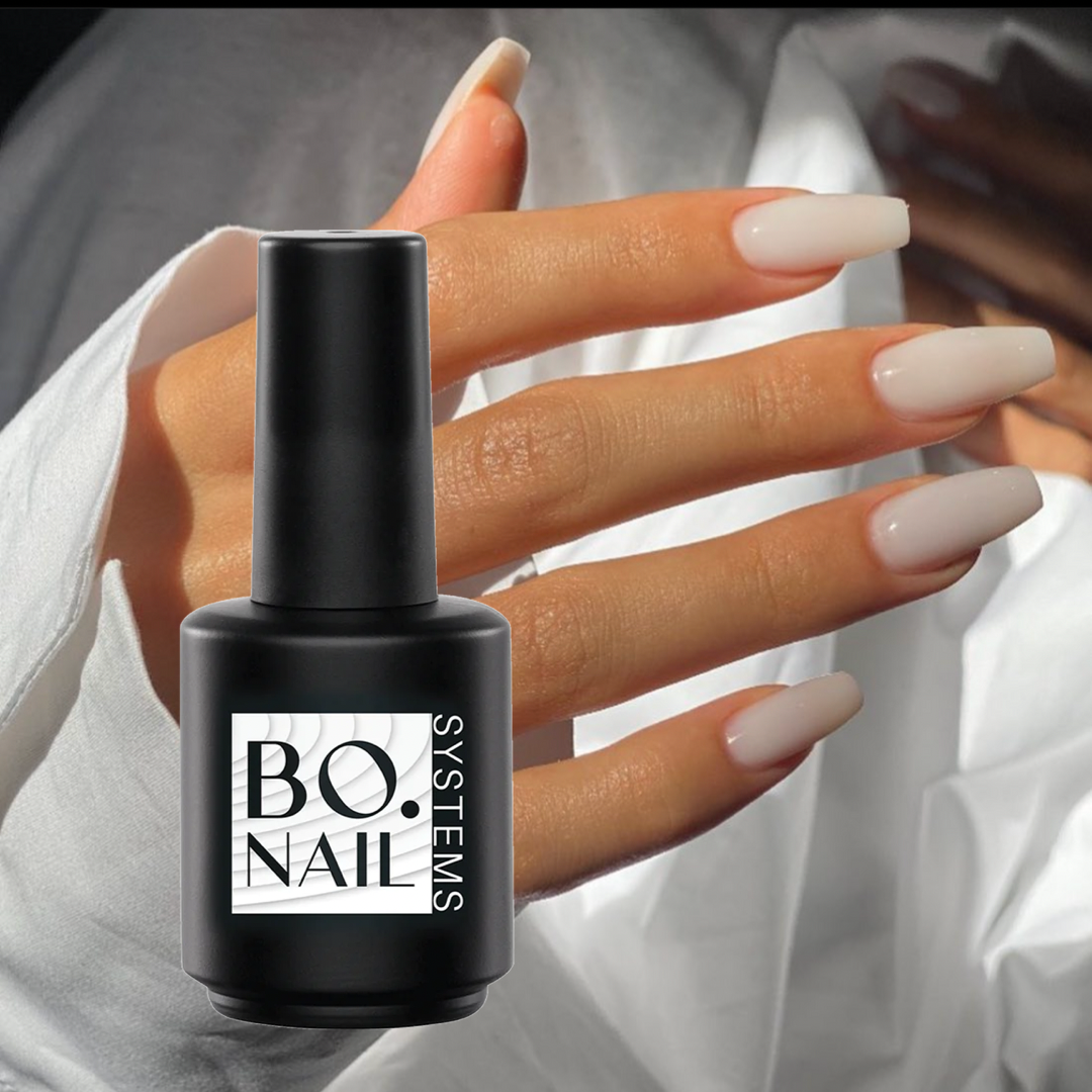 BO NAILS Brush Builder Gel White | 15 ml