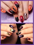GUAPÀ® Nagelstickers & Nail wraps 10 stuks | Halloween Stickers