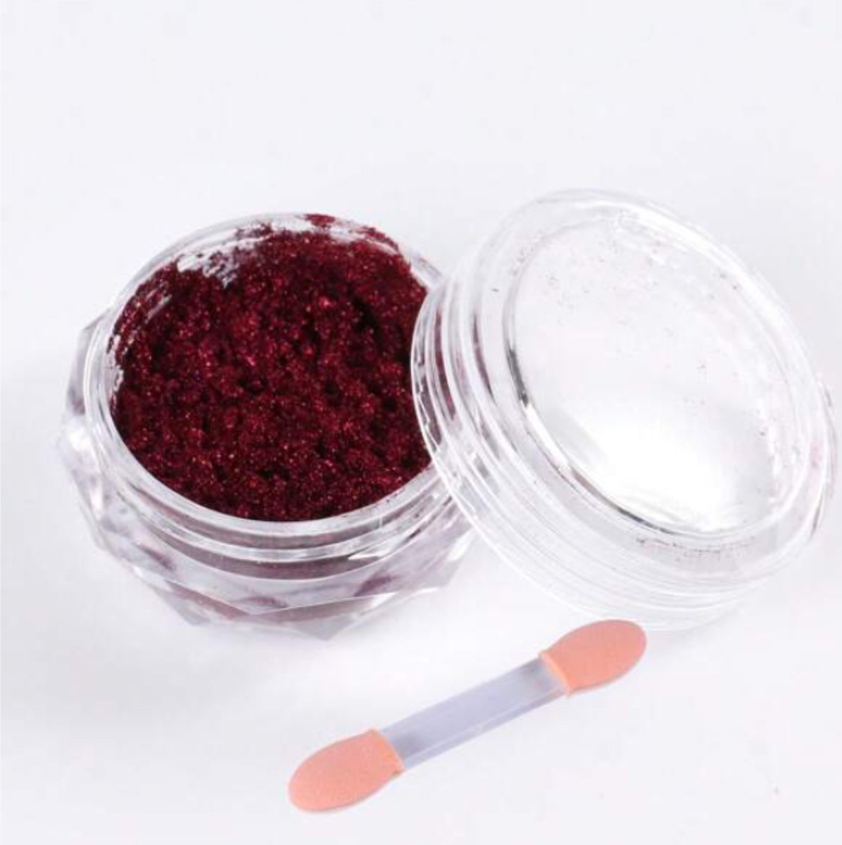 GUAPÀ® Holografische Glitter Poeder Set | Nail Art glitters | Nail Art & Nagel Decoratie | Spiegel en pigment poeder | Chrome Nagels | 1 stuks Rode nagelpoeder