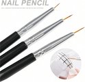 GUAPÀ® Nagel Penselen Set 3 pcs