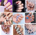 GUAPÀ® Nail Art Kerst Nagelstickers |10 glitter nagelstickers sterretjes