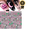GUAPÀ® Nagelstickers Halloween | Diverse Patroontjes | 2 Vellentjes Nail Decals Halloween