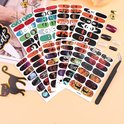 GUAPÀ® Nagelstickers & Nail wraps 10 stuks | Halloween Stickers