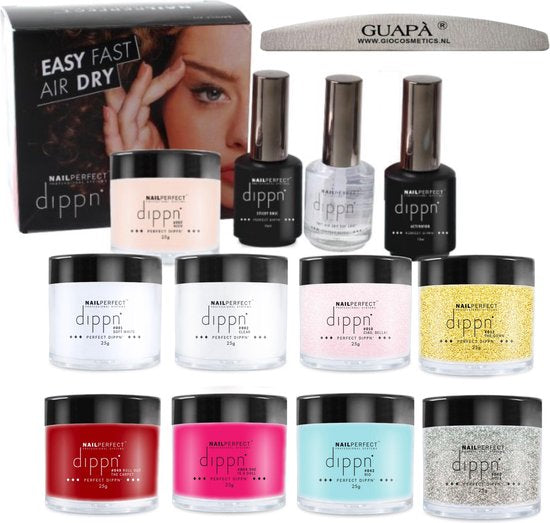 Guapa Acryl Nagels Dipp Poeder Starterset