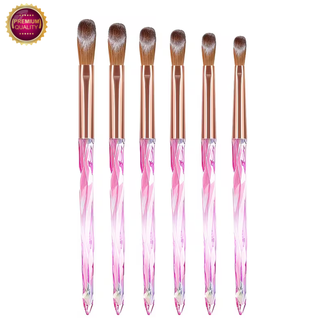 Acryl Penselen Set 6 Pcs | Acrylic Brushes