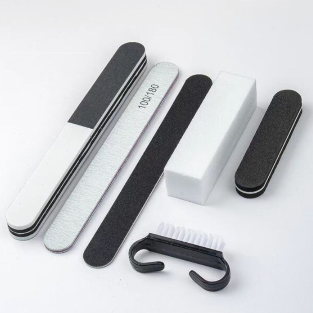 GUAPÀ® Nagelvijlen Set | Manicure | Pedicure | 6 stuks nagelvijlen tools
