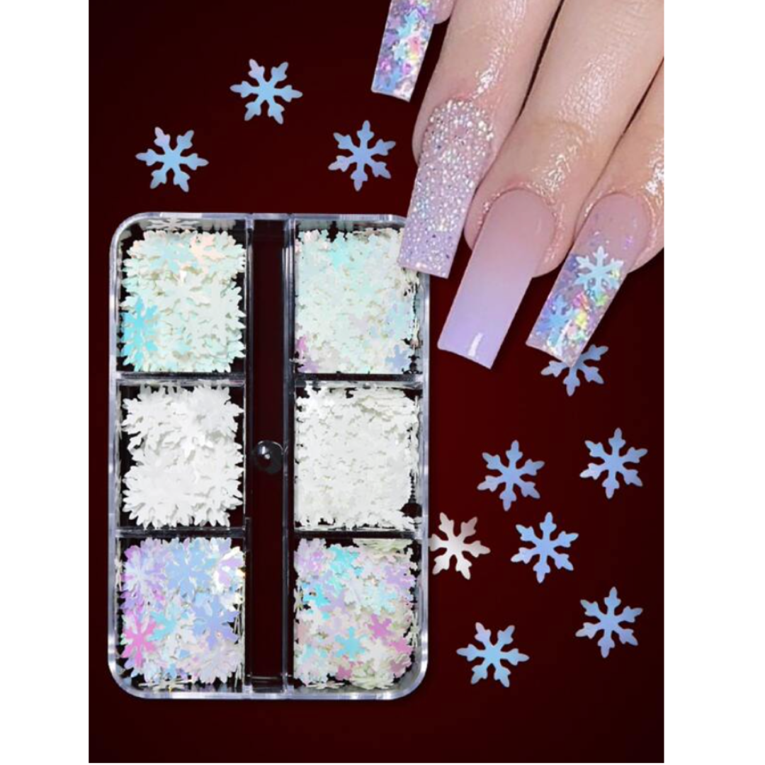GUAPÀ® Nail Art Sneeuw Vlokken