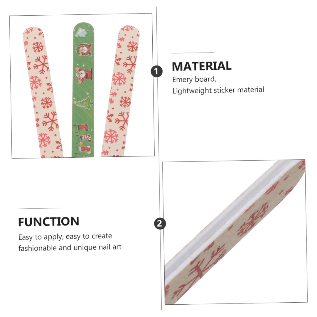 GUAPÀ® Nagelvijlen 48 stuks Kerst Editie