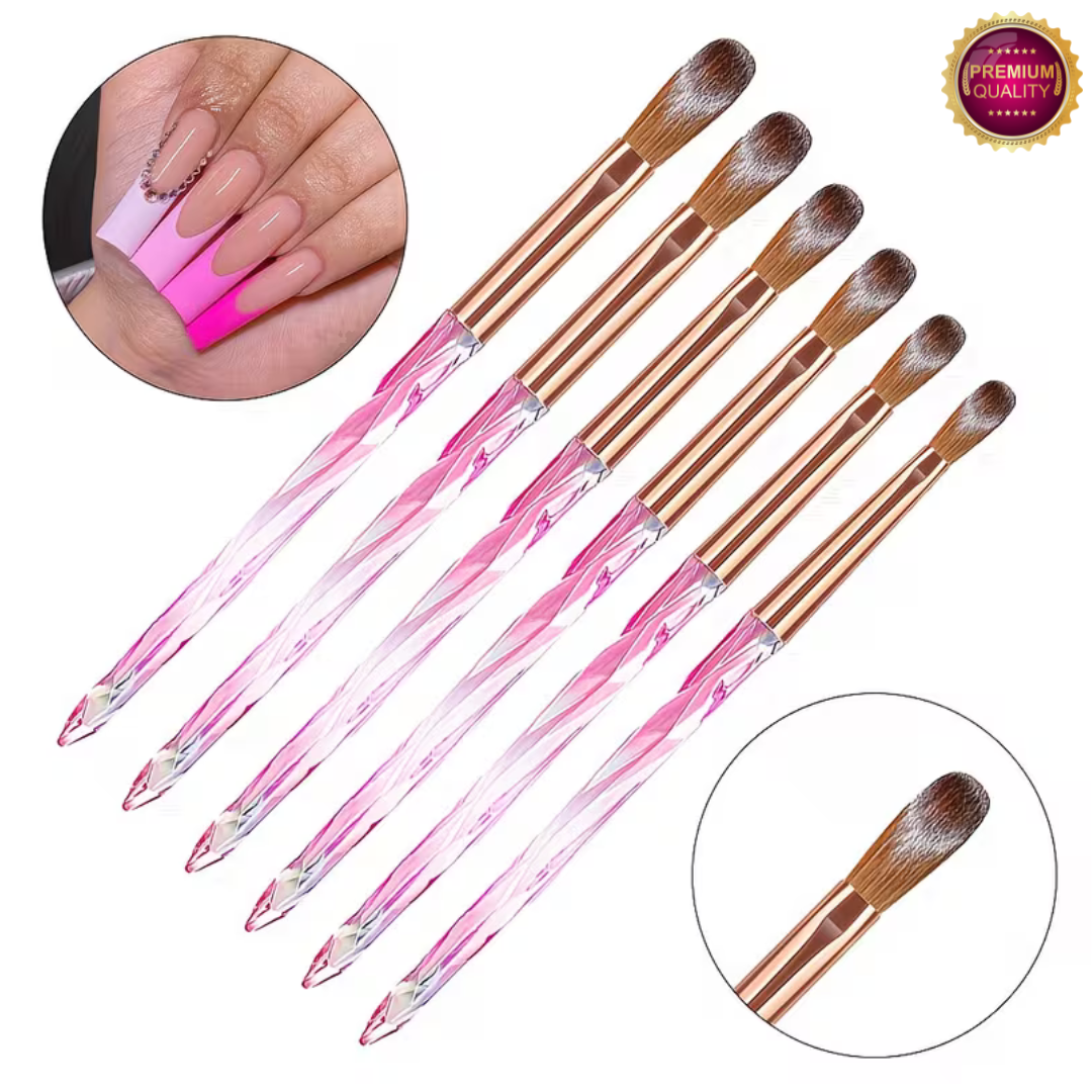 Acryl Penselen Set 6 Pcs | Acrylic Brushes