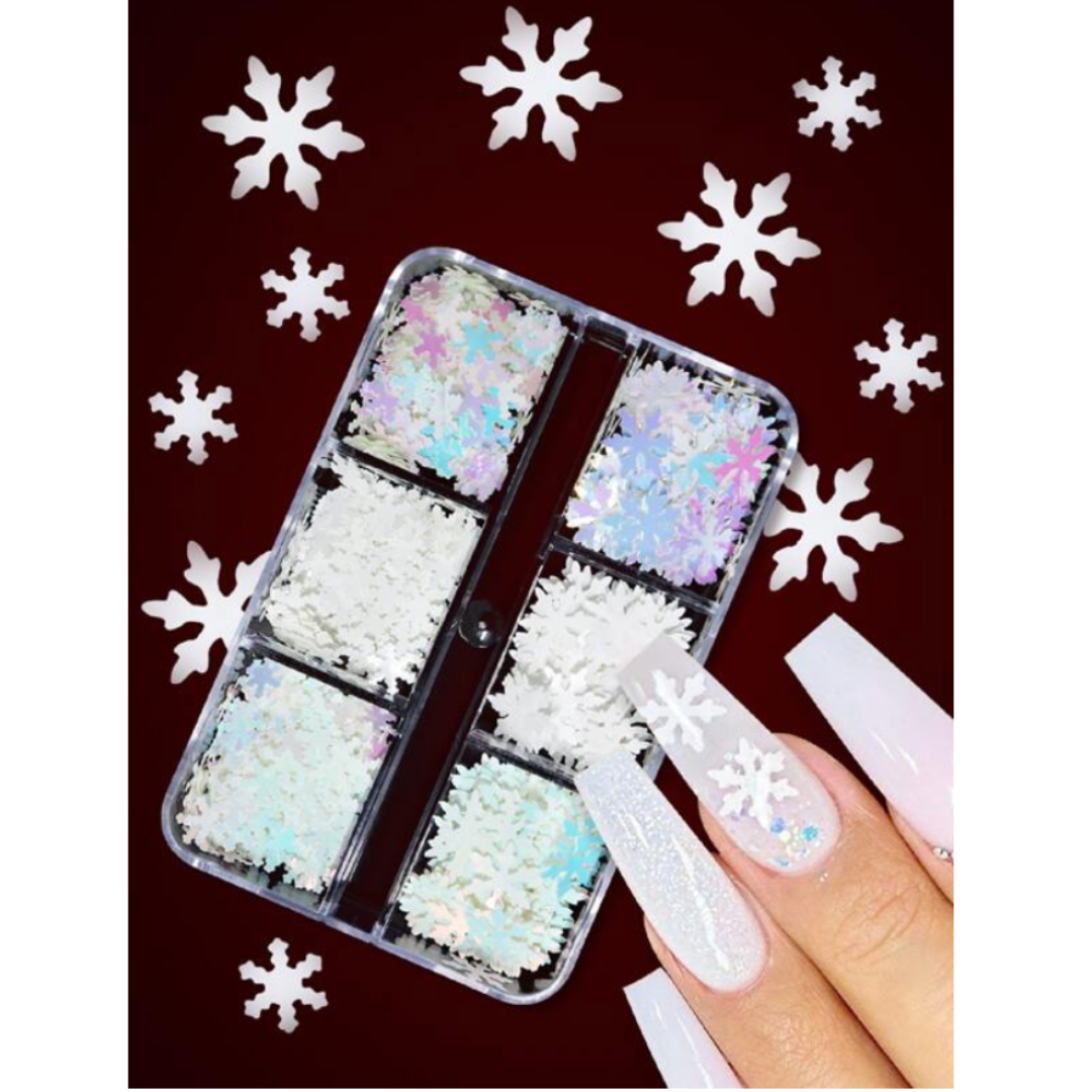 GUAPÀ® Nail Art Sneeuw Vlokken