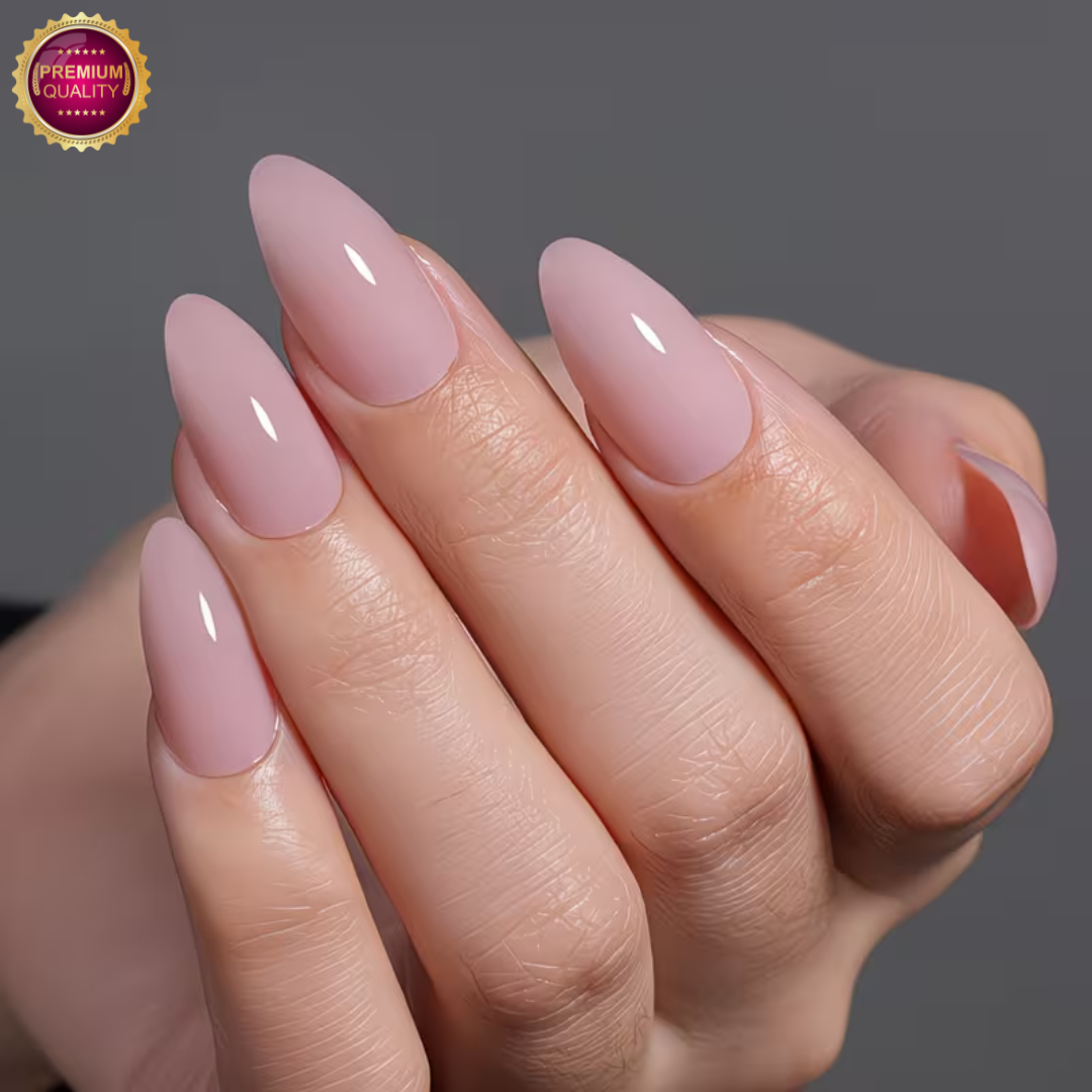 Plaknagels 288 Pcs Parelmoer Kleuren | Almond Nagel Tips