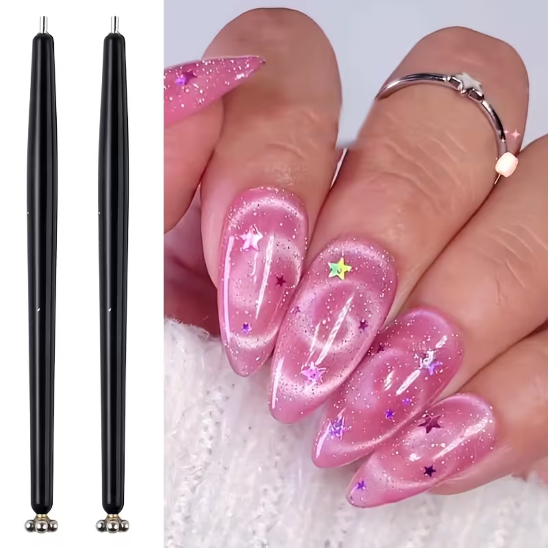 Gellak Cat Eye Magneet | 2 Diverse Cat Eye Magneten