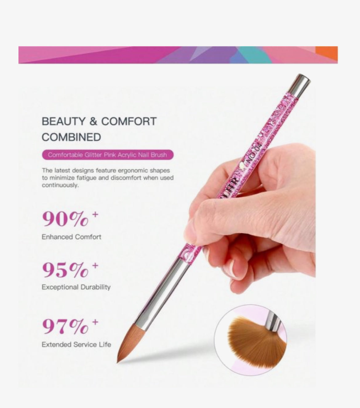 Guapà Acryl Vloeistof Set / Acryl Liquid 100 ml van I. AM / 100 ml / Acryl Penseel