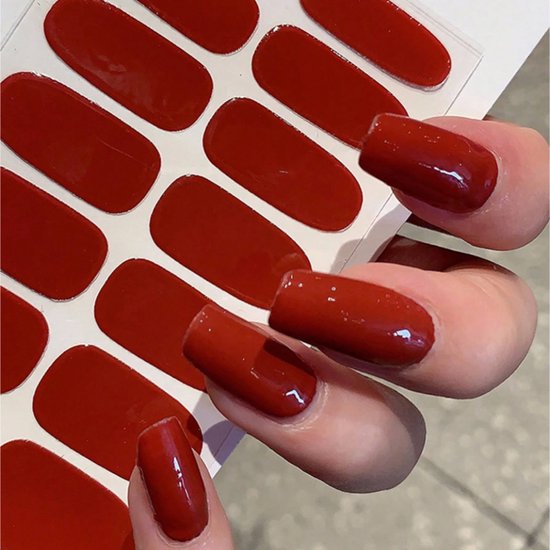 GUAPÀ® Nail wraps Nagelstickers 6 vellen | Stickers Roze Tinten