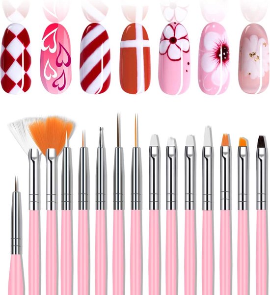 GUAPÀ® Nagel Penselen Set 20 pcs