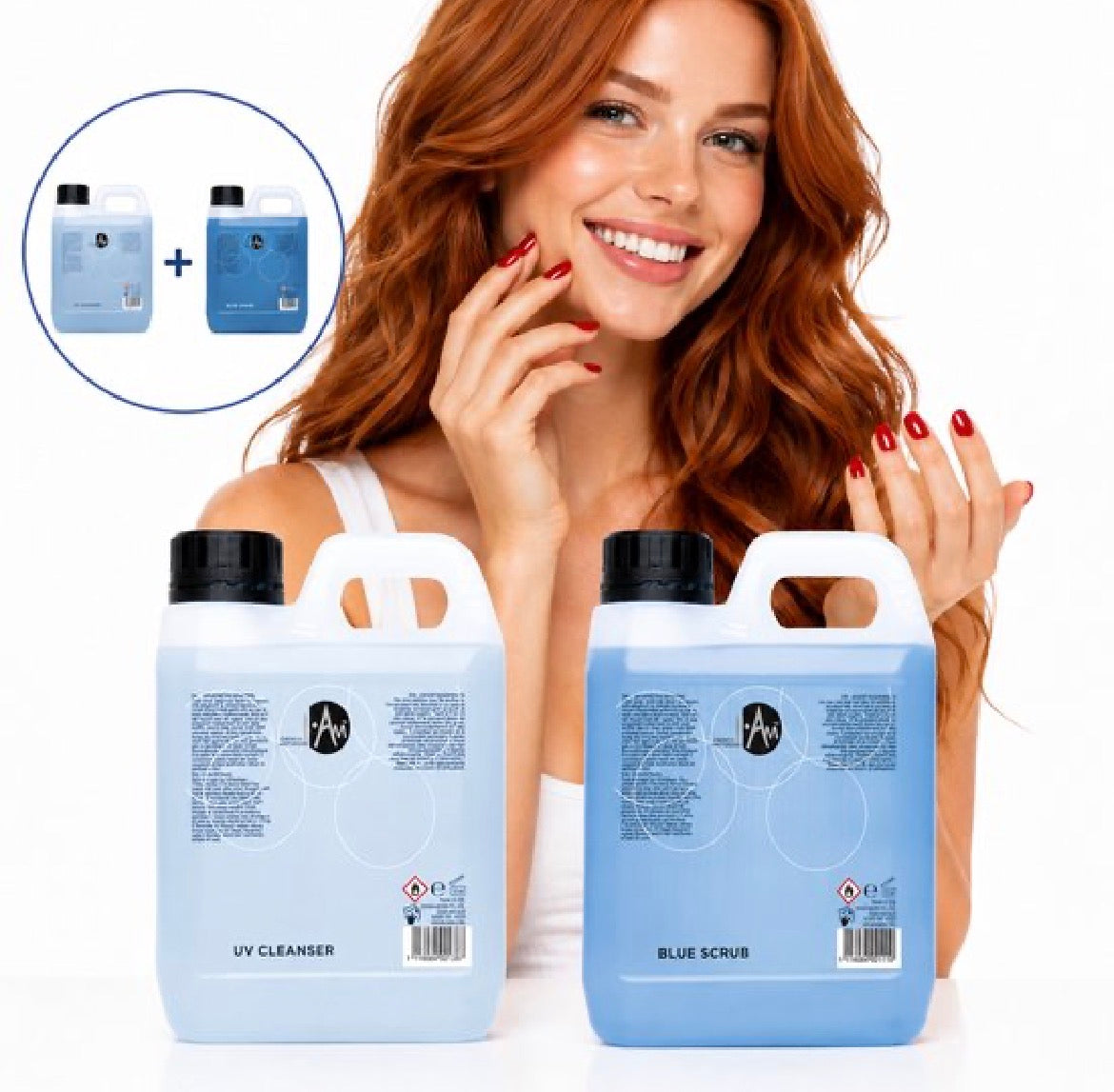 GUAPÀ® Nail Prep en Nail Cleaner Duo Kit 2 x 100 ml - Plaklaag Verwijderaar Gellak - Gellak Cleanser - Nagel Ontvetter - Gellak Plaklaag Remover - Nagelreiniger - Manicure - Nail Prep - Nagel UV Cleaner - Manicure Voorbereiding Set 2 x 100 ml