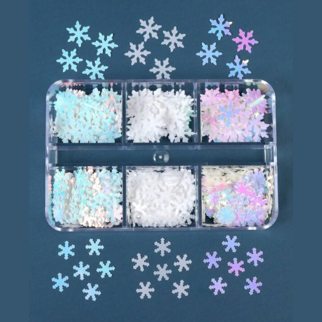 GUAPÀ® Nail Art Sneeuw Vlokken