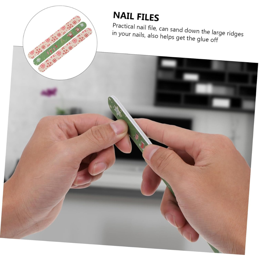 GUAPÀ® Nagelvijlen 48 stuks Kerst Editie