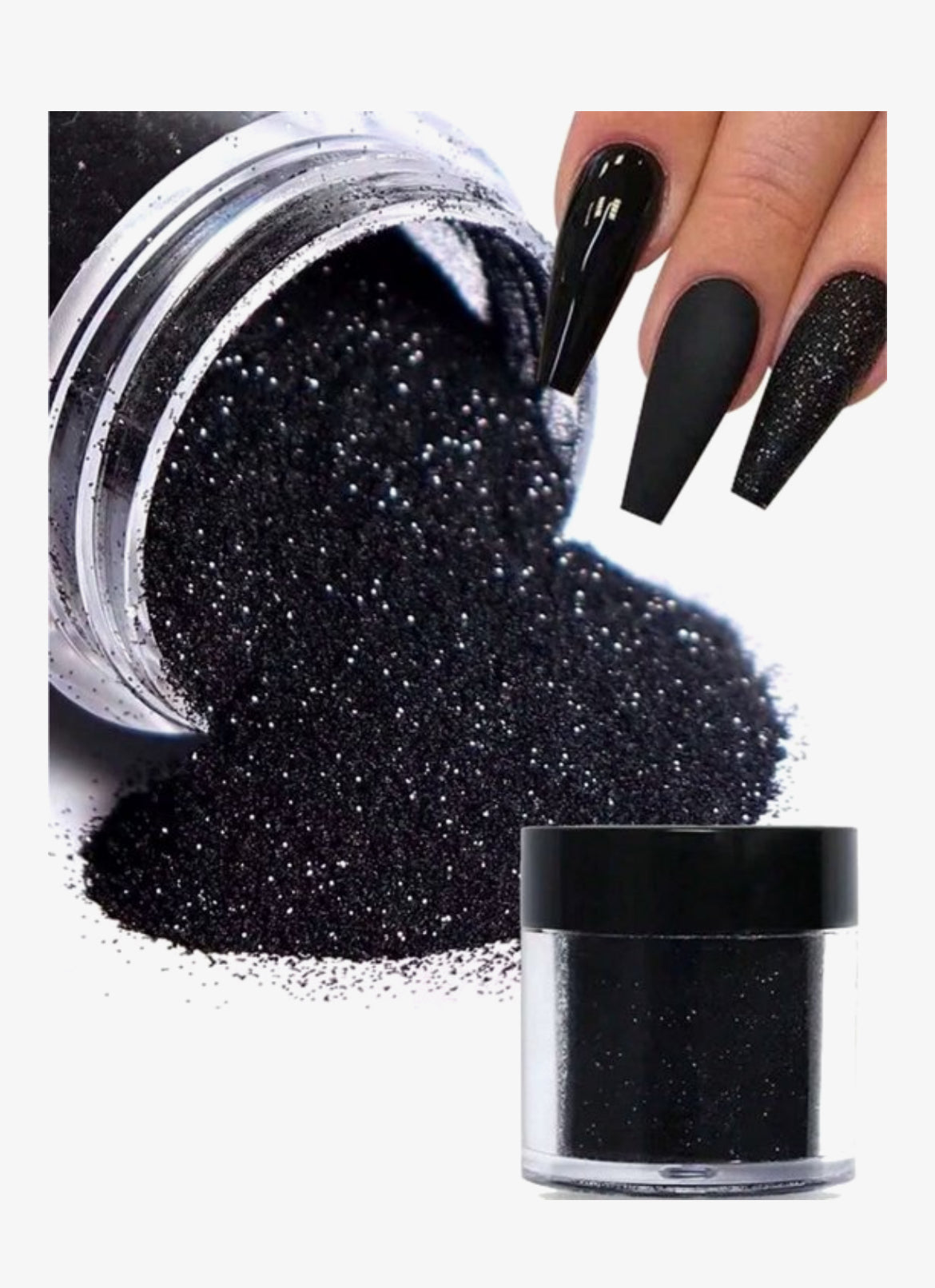 GUAPÀ Holografische Glitter Zwart