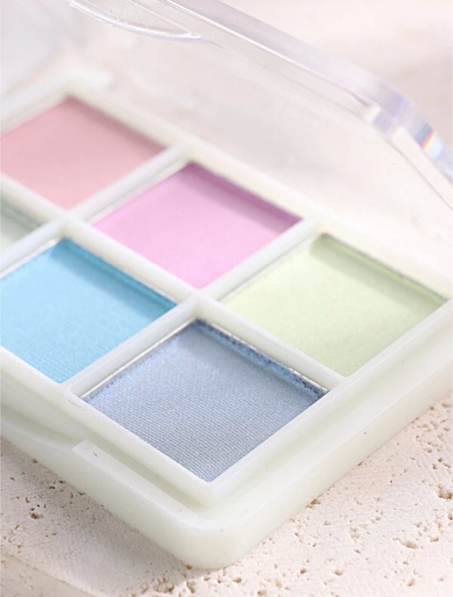 GUAPÀ® Chrome Spiegel Glitter Poeder Set | 6 Nail Art glitters diverse kleur nagelpoeder