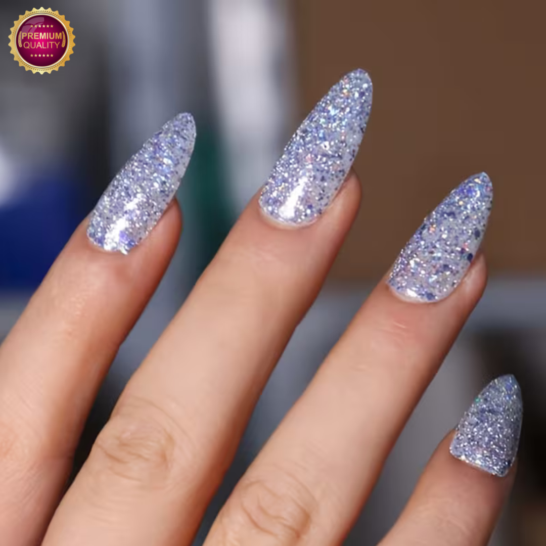 Plaknagels 288 Pcs Diverse Pastel Kleuren | Almond Nagel Tips