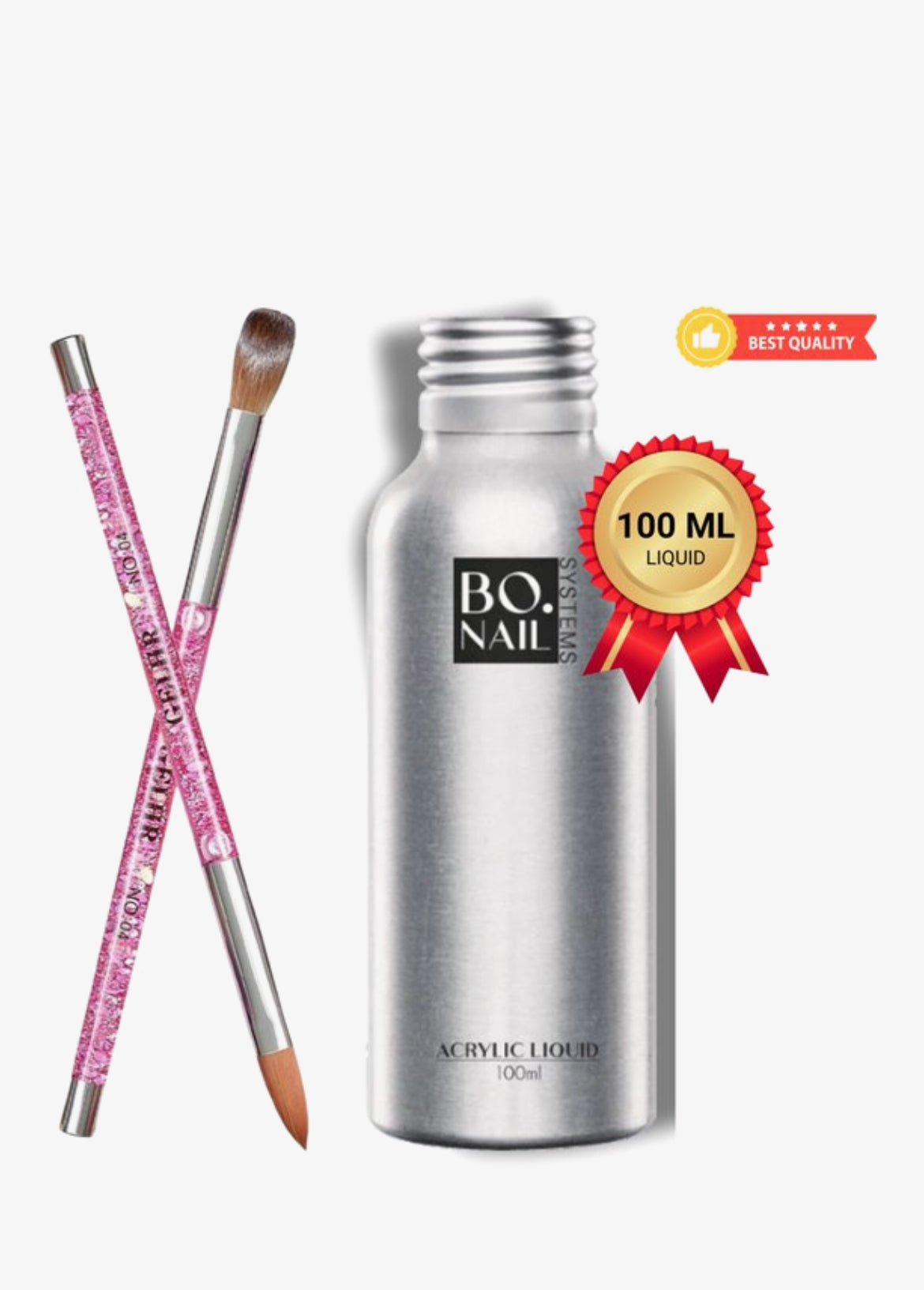 Guapà Acryl Vloeistof Set / Acryl Liquid 100 ml van I. AM / 100 ml / Acryl Penseel