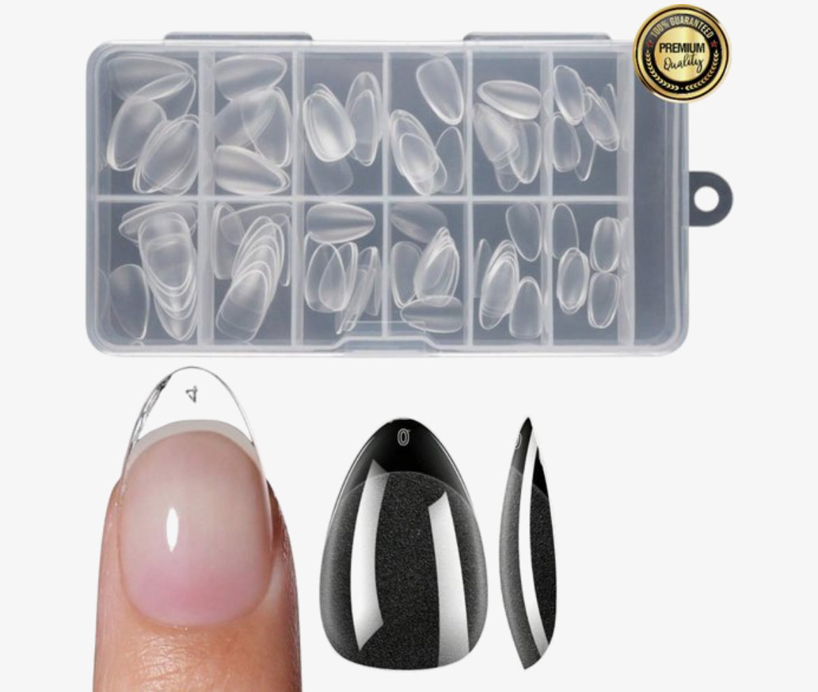 GUAPÀ® Nageltips Transparant Almond 120 pcs