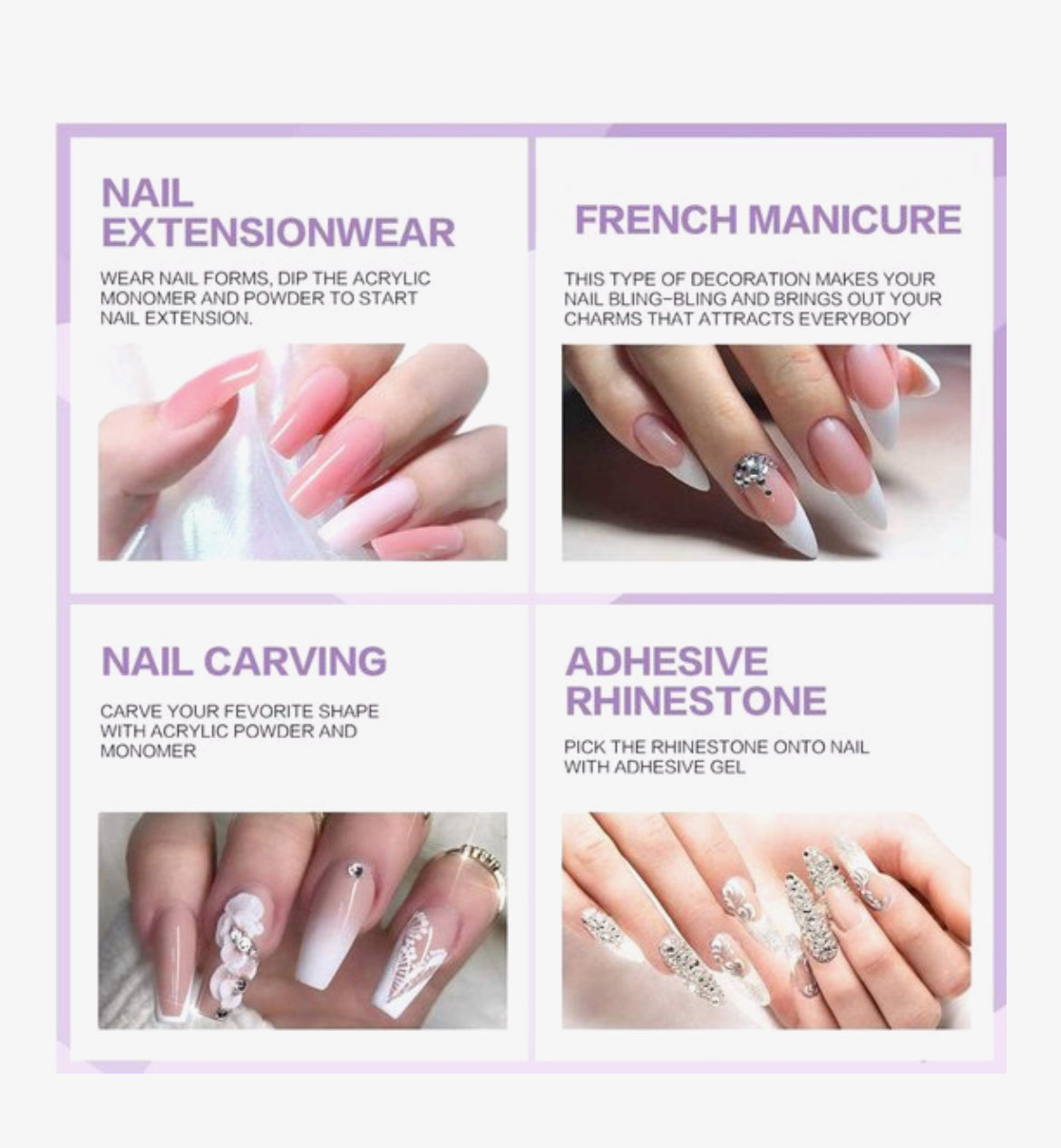 Guapà Acryl Vloeistof Set / Acryl Liquid 100 ml van I. AM / 100 ml / Acryl Penseel