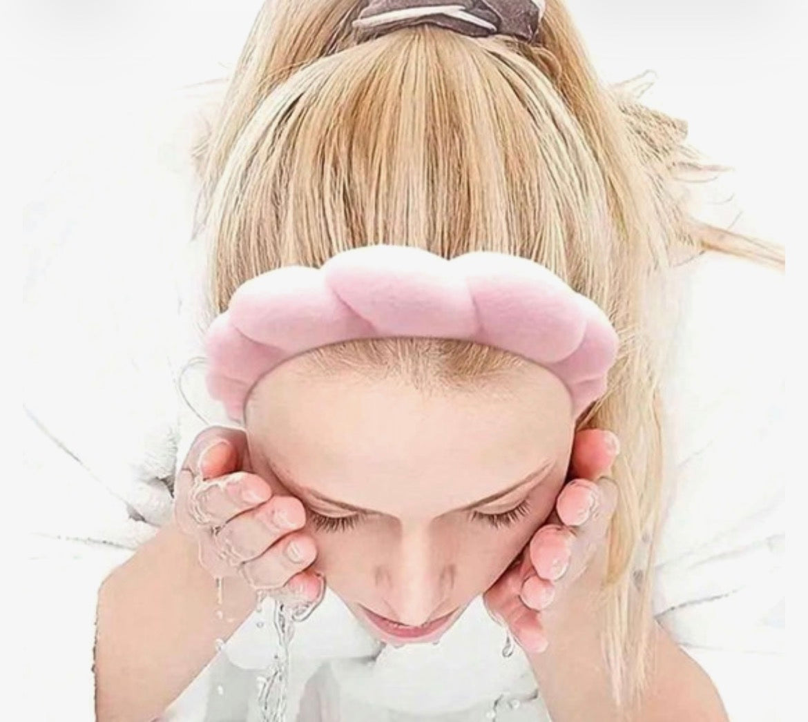 Guapà Haarband Roze / Fluffy Haarband / Make Up Haarband