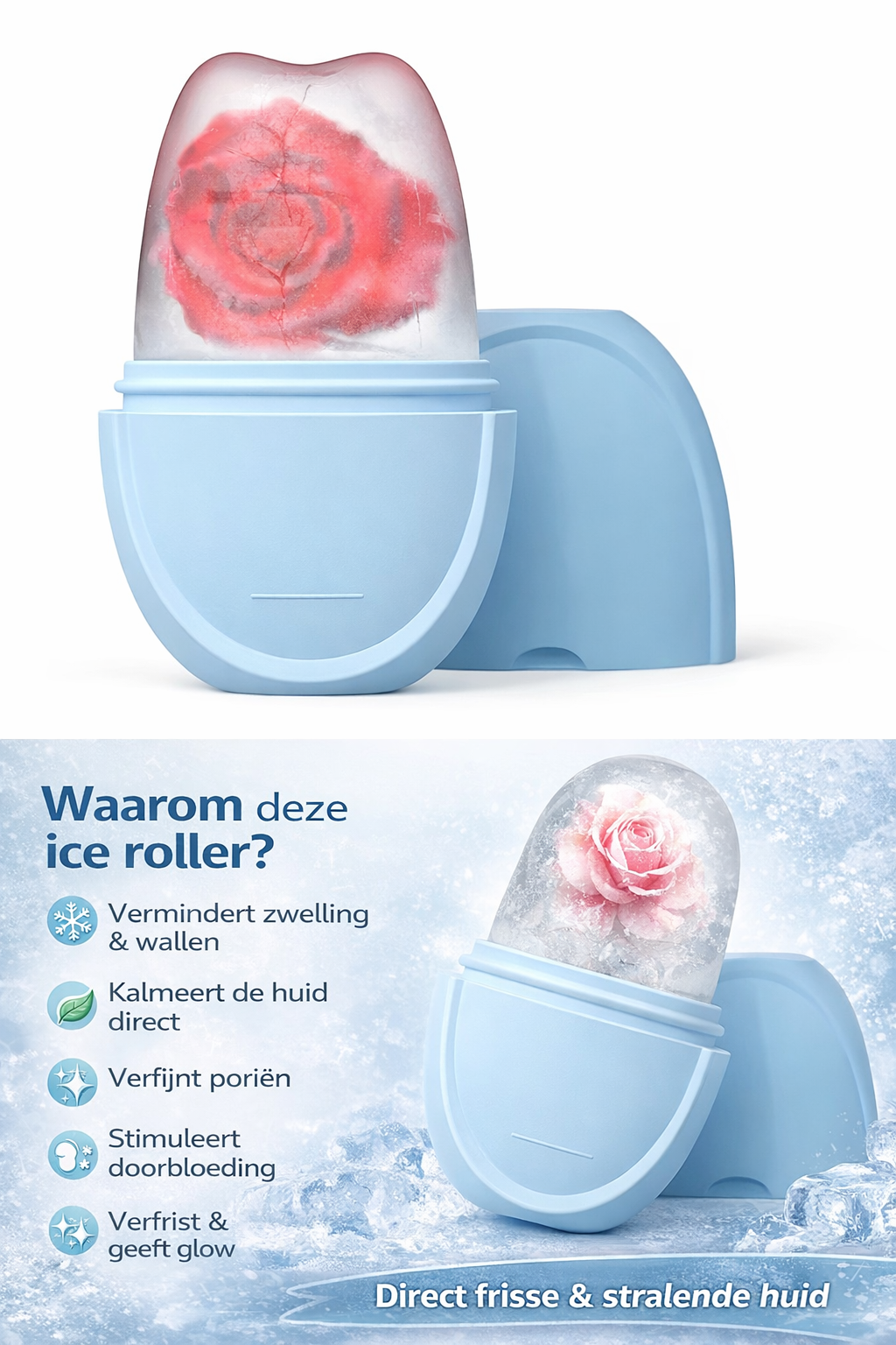 GUAPÀ® Gezicht ijs roller | Ice Roller | Gezichtroller | ijs contouren | Face Icing