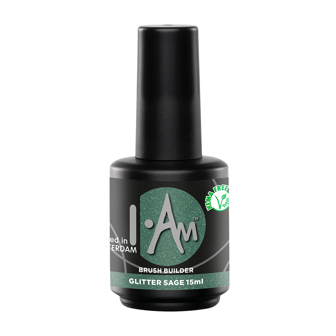 I.AM Brush Builder BIAB Glitter Sage 15 ml