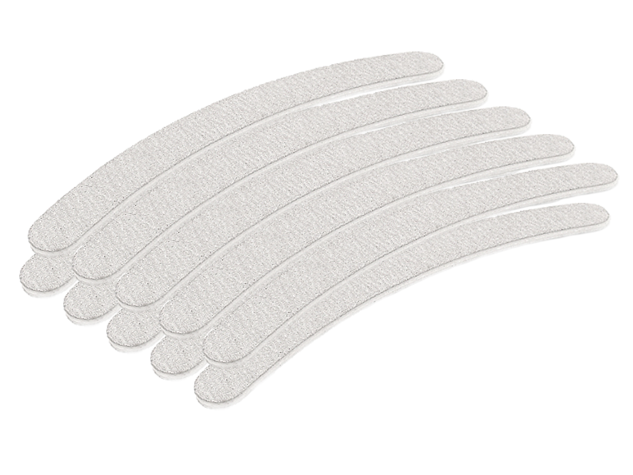 Nagelvijl/Zebra vijl Banaan 10 x 100/180 GIT - Gio Cosmetics