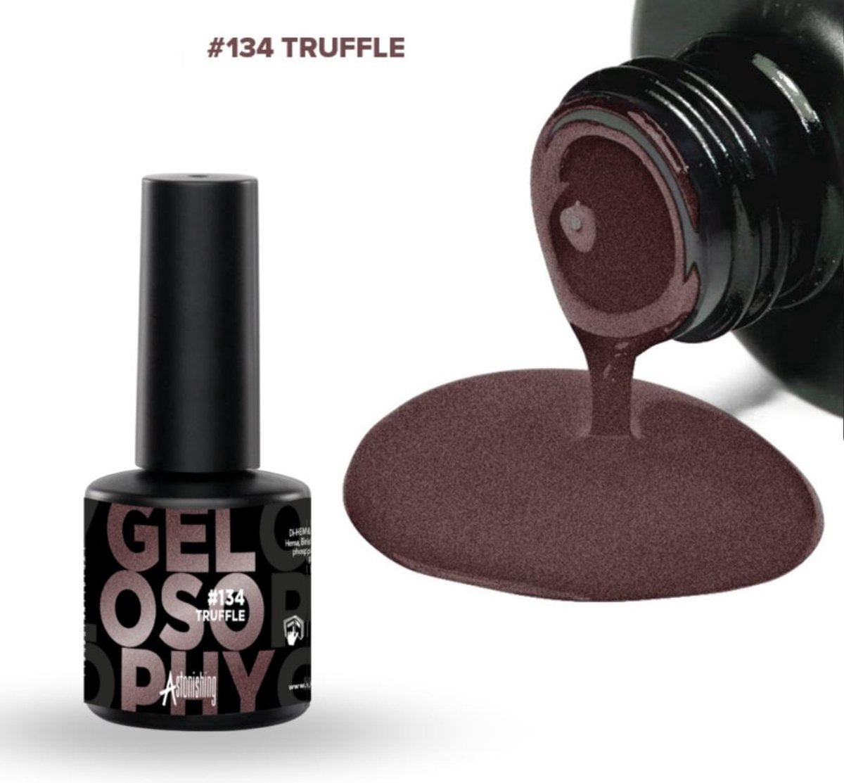 GUAPÀ® Gellak Starterspakket met Led Lamp | Gellak Truffle Bruin