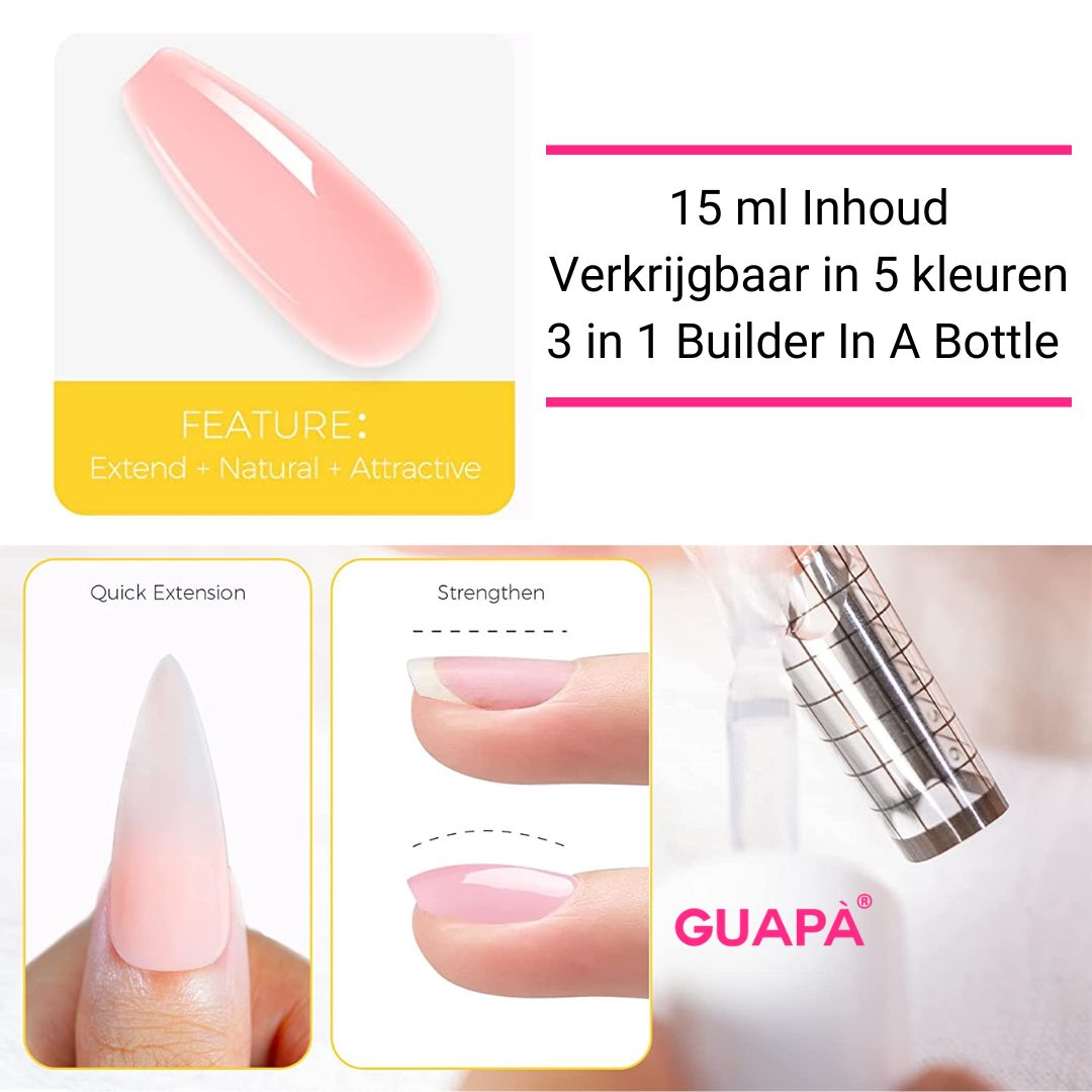 Astonishing Stretch Base Enchanted | BIAB Builder Gel In A Bottle 15 ml