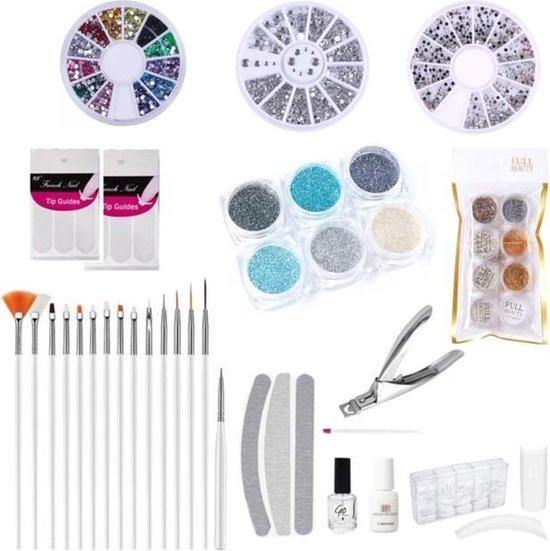 Nail Art Set + Kunstnagels Set Deluxe - Gio Cosmetics