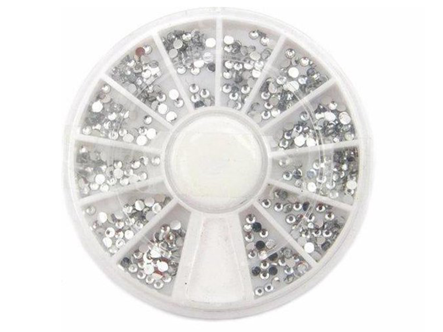 Rhinestones Carrousel Zilver - Gio Cosmetics