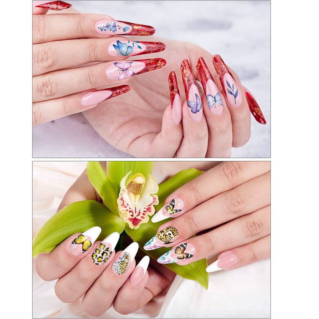 GUAPÀ® Nagelstickers Diverse Patroontjes | 12 Sheets