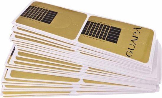 Acryl Sjablonen Goud - 50 stuks - Gio Cosmetics