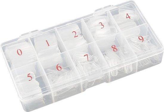 GUAPÀ Kunstnagels Transparant 500 Stuks (piece) Blisterverpakking - Gio Cosmetics