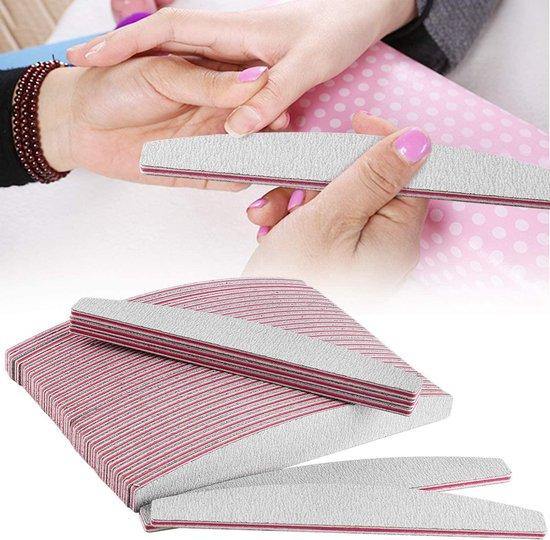 10 professionele moon vijlen 100/180 - Gio Cosmetics