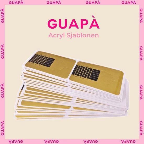 Acryl Sjablonen Goud - 50 stuks - Gio Cosmetics