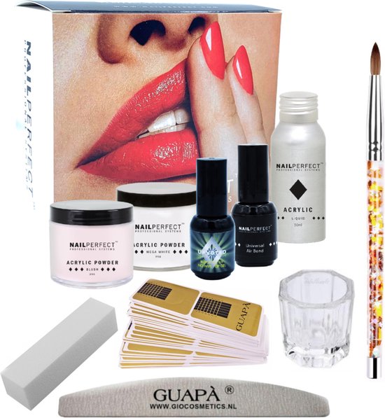 Nail Perfect Acryl Nagels Starterspakket Deluxe | 10 Delig