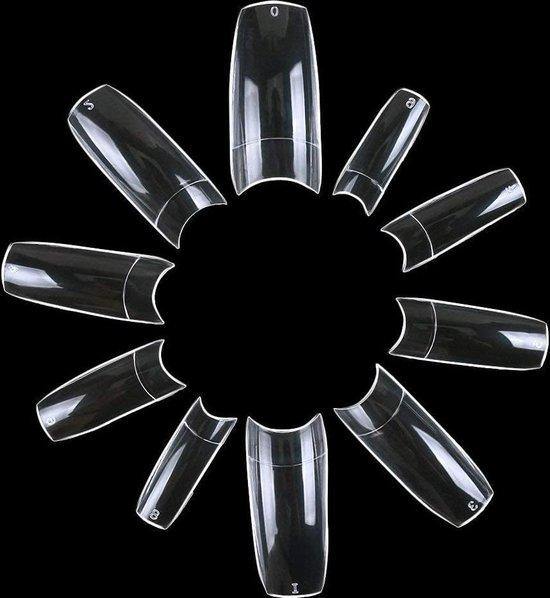 GUAPÀ Kunstnagels Transparant 500 Stuks (piece) Blisterverpakking - Gio Cosmetics