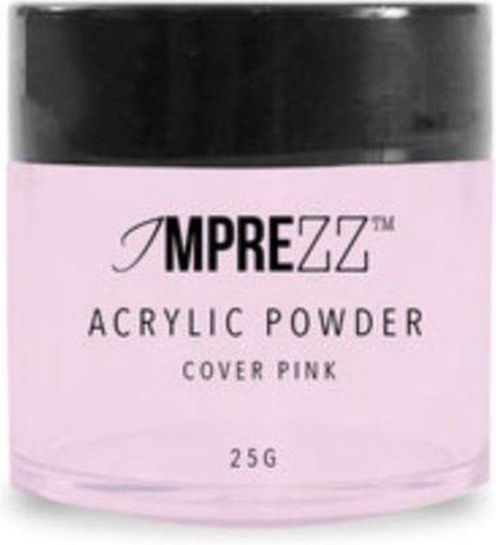 GUAPÀ - Acryl Starterspakket Nagels Compleet - Acryl Poeder Cover Pink / Acryl Penseel / Acryl Vloeistof / Kunstnagels - Gio Cosmetics