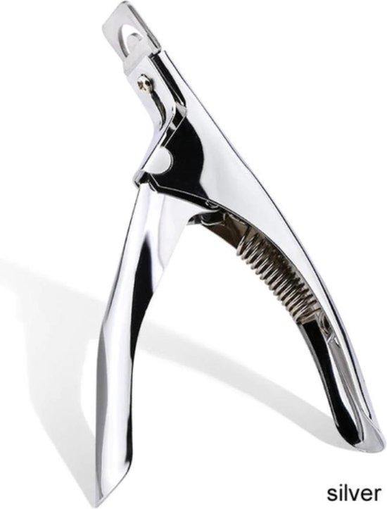 GUAPÀ - Kunstnagel Set voor het zetten van Nagelverlenging - 100 stuks Transparant + 5 ml nagellijm + Tipknipper en Nagelvijl - Acrylnagels - Tips - Nepnagels pakket - Gio Cosmetics