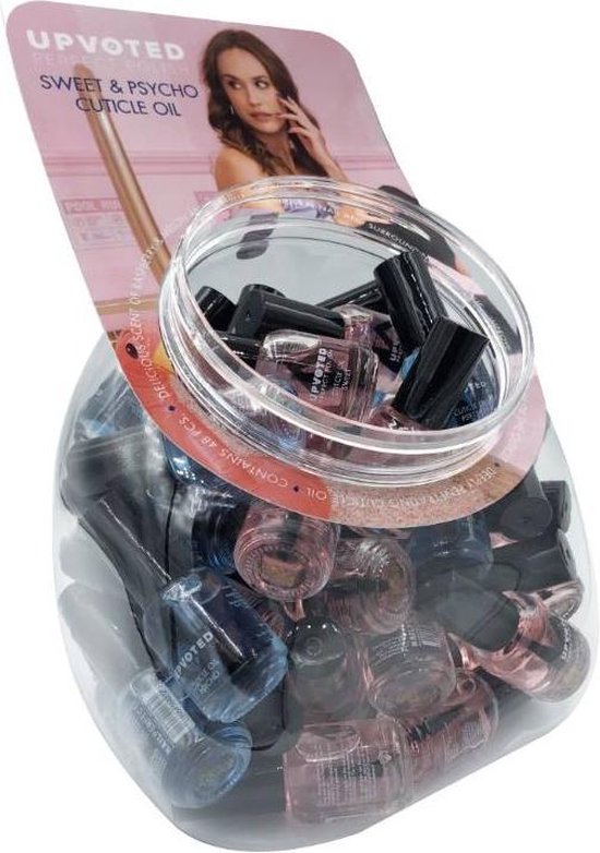 Nail Perfect UPVOTED Cuticle Oil Sweet & Psycho Fishbowl | 48 x 5ml