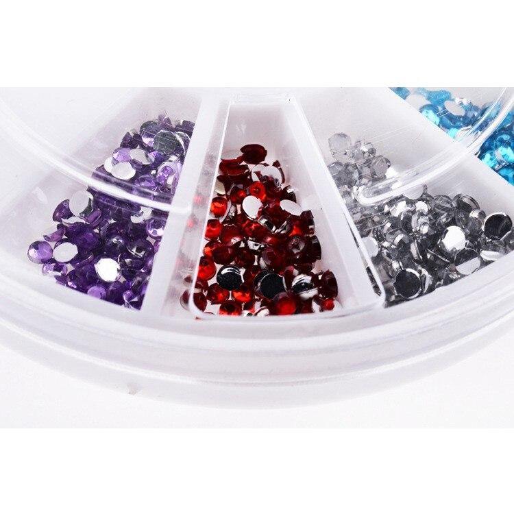 GUAPÀ - Nail Art Rhinestones & Nagel Glitters - Multi Color Wheel - Gio Cosmetics