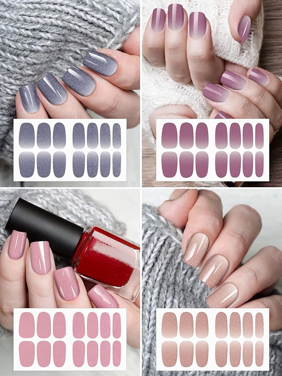 GUAPÀ® Nagelstickers & Nail wraps 20 vellentjes