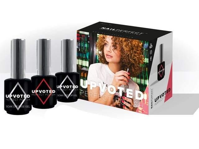 Gellak 3-Delige Nagelset - NailPerfect Kit UPVOTED - Gio Cosmetics