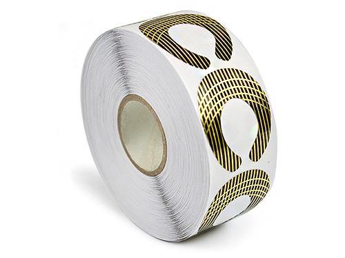 Acryl Sjabloon Rol Hoefijzer - 500 stuks - Gio Cosmetics